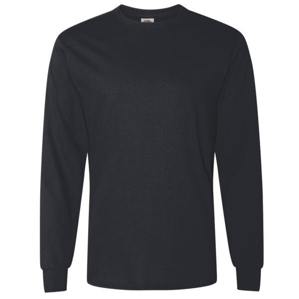 Fruit of the Loom HD 100% Cotton Long Sleeve Unisex T-Shirt Thumbnail