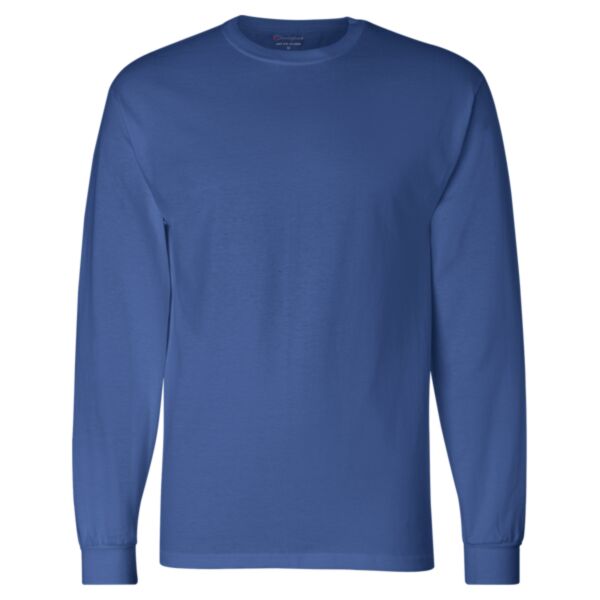 Champion 100% Cotton Long Sleeve Unisex T-Shirt Thumbnail