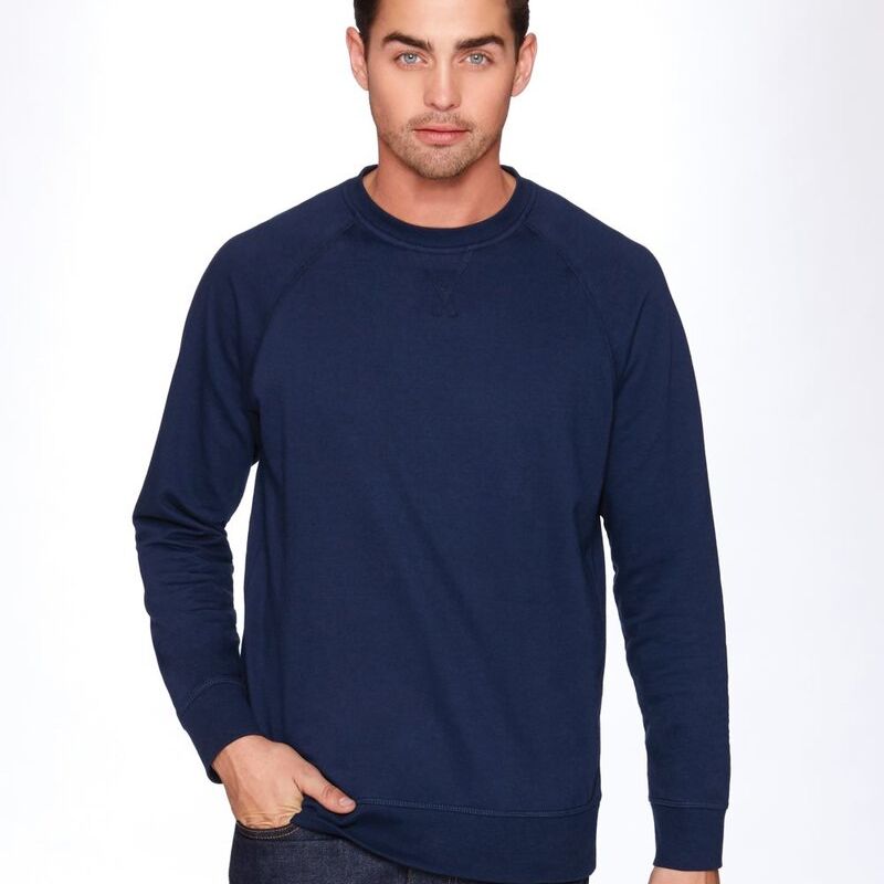 Next Level Apparel Unisex Raglan Sweatshirt Thumbnail