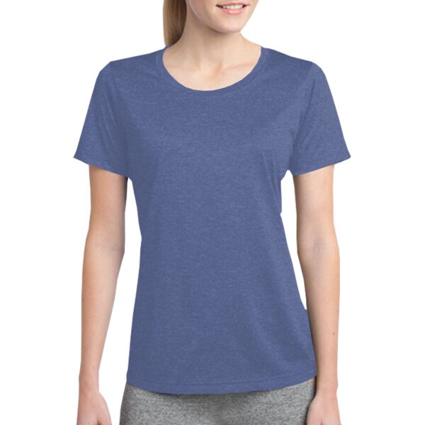 Sport Tek Womens Heather Contender ™ T-shirt Thumbnail