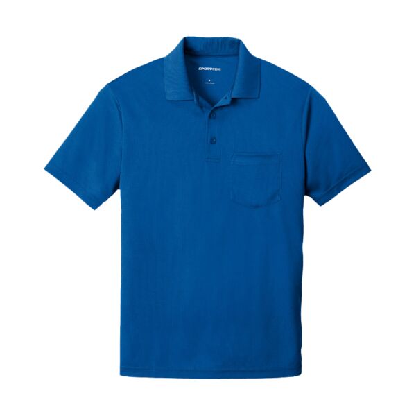 Sport Tek PosiCharge® RacerMesh® Pocket Polo Thumbnail