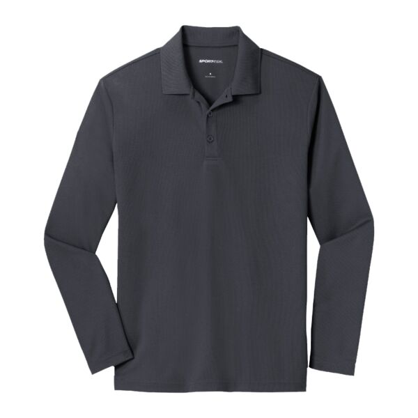 Sport Tek PosiCharge® RacerMesh® Long Sleeve Polo Thumbnail