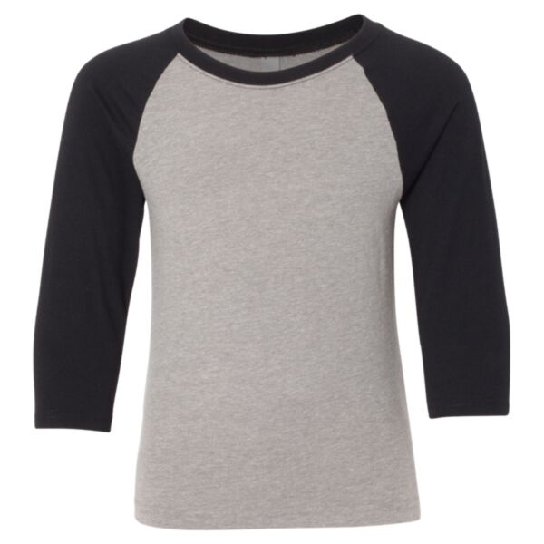 Next Level Youth CVC Three-Quarter Sleeve Raglan Thumbnail