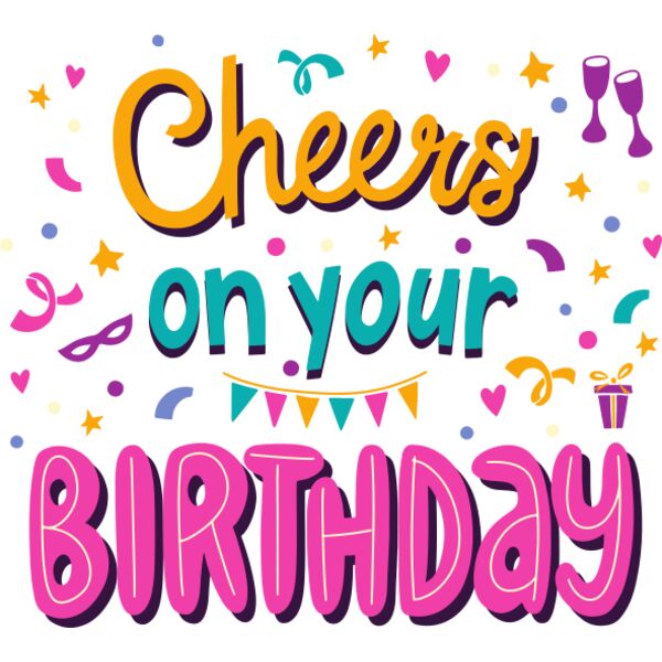 cheers on your birthday Thumbnail
