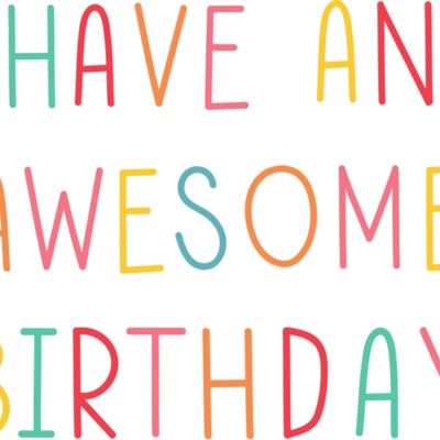 Have an Awesome Birthday Thumbnail