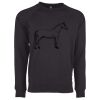 Next Level Apparel Unisex Raglan Sweatshirt Thumbnail