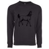 Next Level Apparel Unisex Raglan Sweatshirt Thumbnail