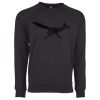 Next Level Apparel Unisex Raglan Sweatshirt Thumbnail