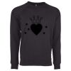 Next Level Apparel Unisex Raglan Sweatshirt Thumbnail