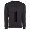 Next Level Apparel Unisex Raglan Sweatshirt Thumbnail
