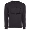 Next Level Apparel Unisex Raglan Sweatshirt Thumbnail