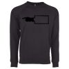 Next Level Apparel Unisex Raglan Sweatshirt Thumbnail