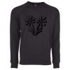 Next Level Apparel Unisex Raglan Sweatshirt Thumbnail