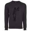 Next Level Apparel Unisex Raglan Sweatshirt Thumbnail
