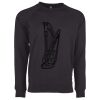 Next Level Apparel Unisex Raglan Sweatshirt Thumbnail