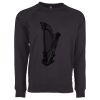 Next Level Apparel Unisex Raglan Sweatshirt Thumbnail