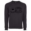 Next Level Apparel Unisex Raglan Sweatshirt Thumbnail