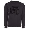 Next Level Apparel Unisex Raglan Sweatshirt Thumbnail