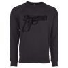 Next Level Apparel Unisex Raglan Sweatshirt Thumbnail