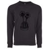 Next Level Apparel Unisex Raglan Sweatshirt Thumbnail