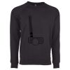 Next Level Apparel Unisex Raglan Sweatshirt Thumbnail