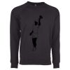 Next Level Apparel Unisex Raglan Sweatshirt Thumbnail