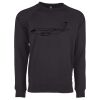 Next Level Apparel Unisex Raglan Sweatshirt Thumbnail