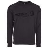 Next Level Apparel Unisex Raglan Sweatshirt Thumbnail