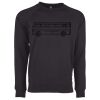 Next Level Apparel Unisex Raglan Sweatshirt Thumbnail