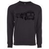 Next Level Apparel Unisex Raglan Sweatshirt Thumbnail