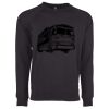 Next Level Apparel Unisex Raglan Sweatshirt Thumbnail
