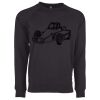 Next Level Apparel Unisex Raglan Sweatshirt Thumbnail