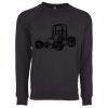 Next Level Apparel Unisex Raglan Sweatshirt Thumbnail