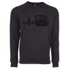 Next Level Apparel Unisex Raglan Sweatshirt Thumbnail