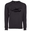 Next Level Apparel Unisex Raglan Sweatshirt Thumbnail