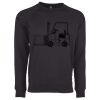 Next Level Apparel Unisex Raglan Sweatshirt Thumbnail