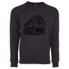 Next Level Apparel Unisex Raglan Sweatshirt Thumbnail