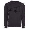 Next Level Apparel Unisex Raglan Sweatshirt Thumbnail