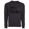 Next Level Apparel Unisex Raglan Sweatshirt Thumbnail