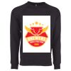 Next Level Apparel Unisex Raglan Sweatshirt Thumbnail