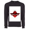 Next Level Apparel Unisex Raglan Sweatshirt Thumbnail