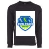 Next Level Apparel Unisex Raglan Sweatshirt Thumbnail