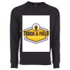 Next Level Apparel Unisex Raglan Sweatshirt Thumbnail