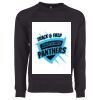 Next Level Apparel Unisex Raglan Sweatshirt Thumbnail