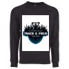 Next Level Apparel Unisex Raglan Sweatshirt Thumbnail