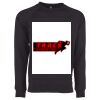 Next Level Apparel Unisex Raglan Sweatshirt Thumbnail