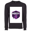 Next Level Apparel Unisex Raglan Sweatshirt Thumbnail