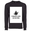 Next Level Apparel Unisex Raglan Sweatshirt Thumbnail