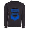 Next Level Apparel Unisex Raglan Sweatshirt Thumbnail