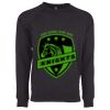 Next Level Apparel Unisex Raglan Sweatshirt Thumbnail